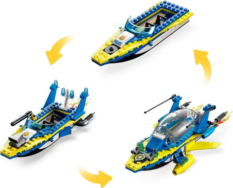 LEGO® 60355 City - Vízirendőrség nyomozói küldetés - Water Police Detective Missions - 2
