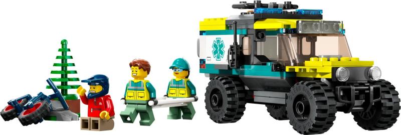 LEGO® 40582 City - 4x4 terepjáró mentőautó - 4x4 Off-Road Ambulance Rescue - 2