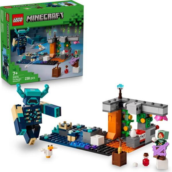 LEGO® 21274 Minecraft® - Találkozás az Őrzővel - The Warden Encounter - 2