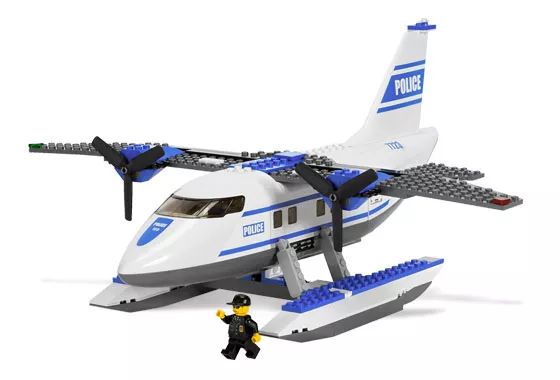 LEGO® 7723 City Police Pontoon Plane – Rendőrségi hidroplán - 2