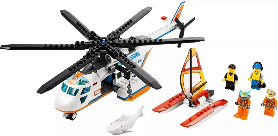 LEGO® 60013 City - Coast Guard Helicopter – Parti őrség helikopter - 2