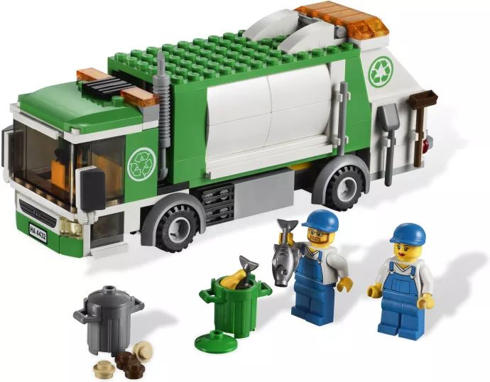 LEGO® 4432 City – Kukásautó - Garbage Truck - 2