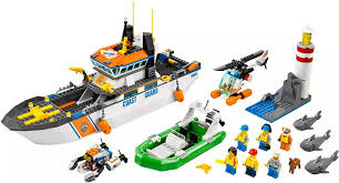 LEGO® 60014 City - Coast Guard Patrol – Parti őrség járőrhajó - 2