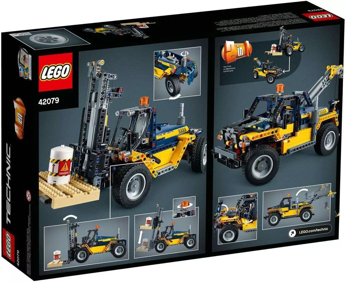 LEGO® 42079 Technic Heavy Duty Forklift - Nagy teherbírású villástargonca - 4