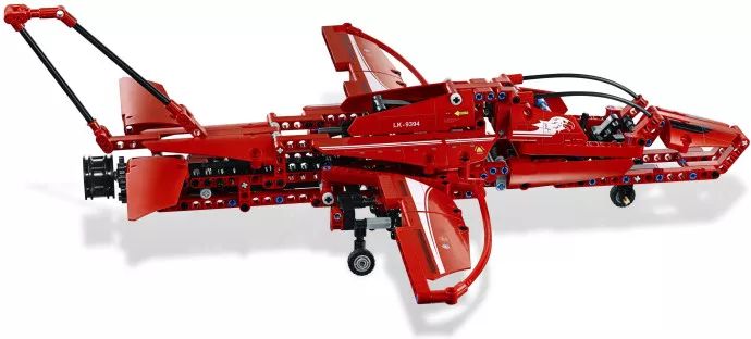 LEGO® 9394 Technic Jet Plane – Sugárhajtású repülő - 4