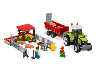 LEGO® 7684 City Pig Farm & Tractor – Disznófarm és traktor - 2