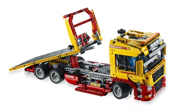 LEGO® 8109 Technic Flatbed Truck – Platós teherautó - 2