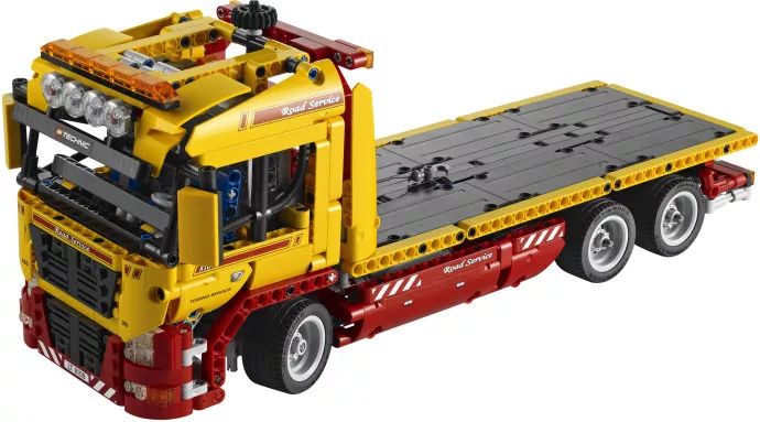LEGO® 8109 Technic Flatbed Truck – Platós teherautó - 5