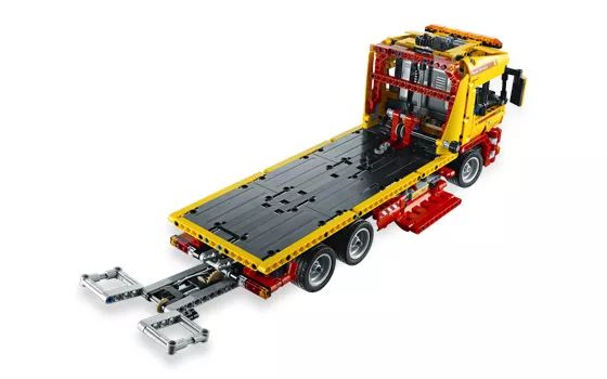 LEGO® 8109 Technic Flatbed Truck – Platós teherautó - 4