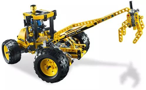 LEGO® 8069 Technic Backhoe Loader – Markológép - 5