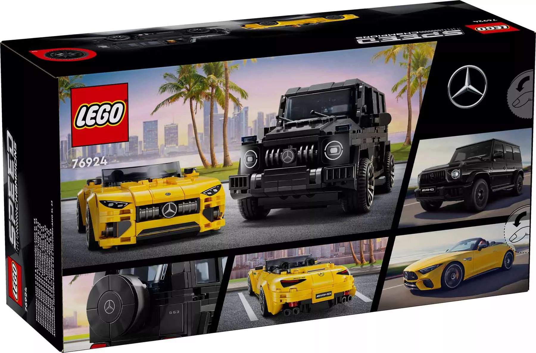 LEGO® 76924 Speed Champions Mercedes AMG G 63 és Mercedes AMG SL 63 - 2
