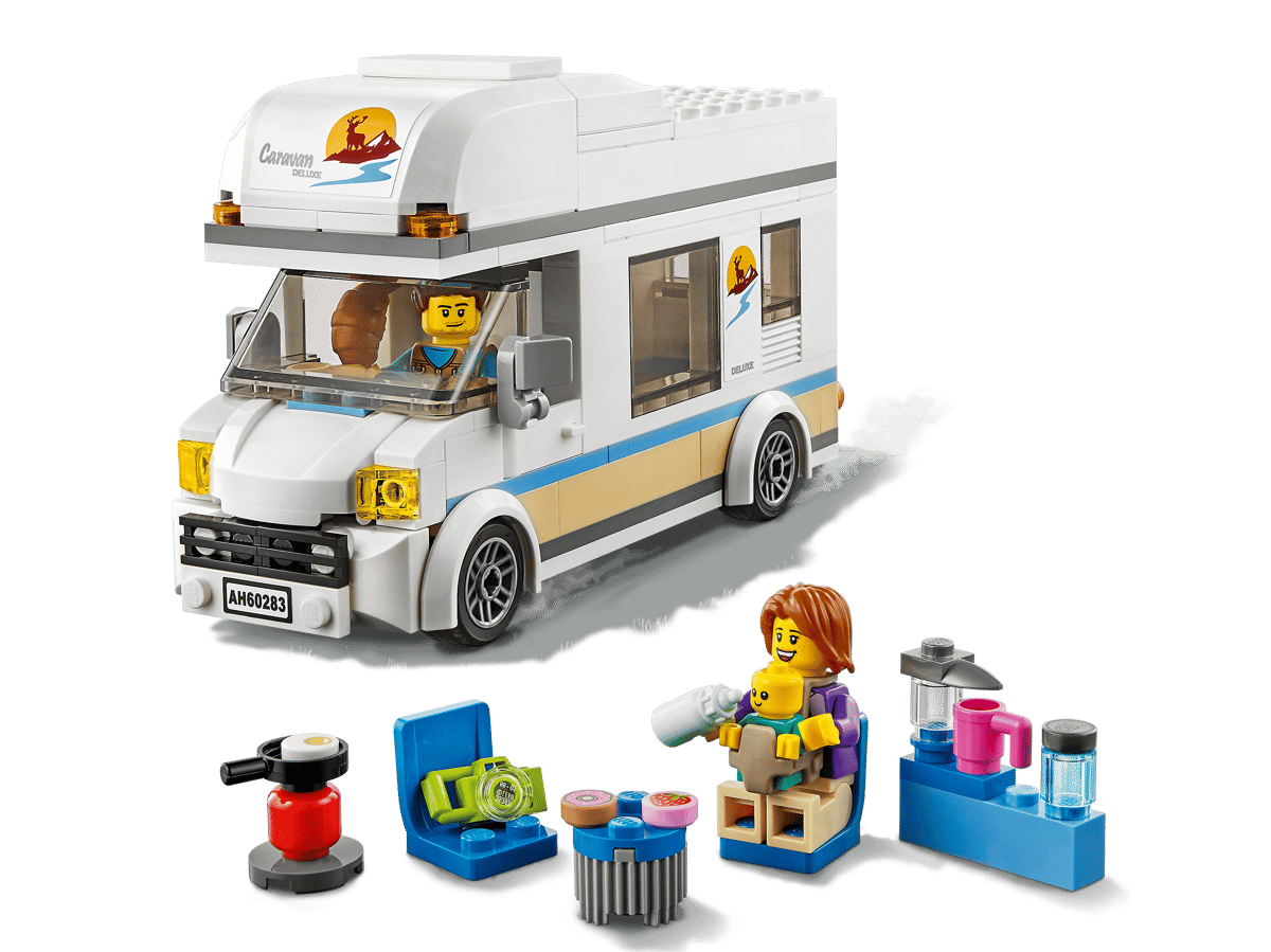 LEGO® 60283 City Holiday Camper Van - Lakóautó nyaraláshoz - 6