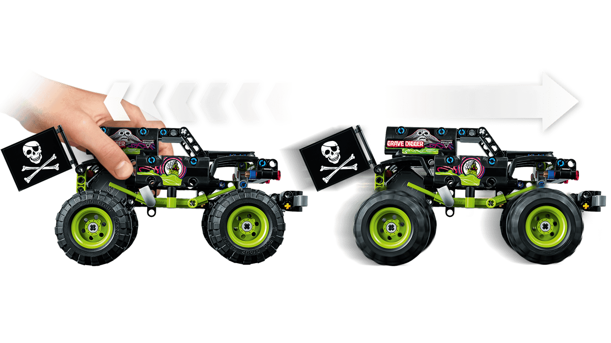 LEGO® 42118 Technic Monster Jam® Grave Digger® - 3