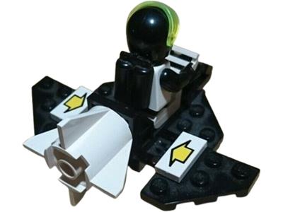 LEGO® 1462 Blacktron 2 Galactic Scout - Felderítő űrjármű - polybag - 6