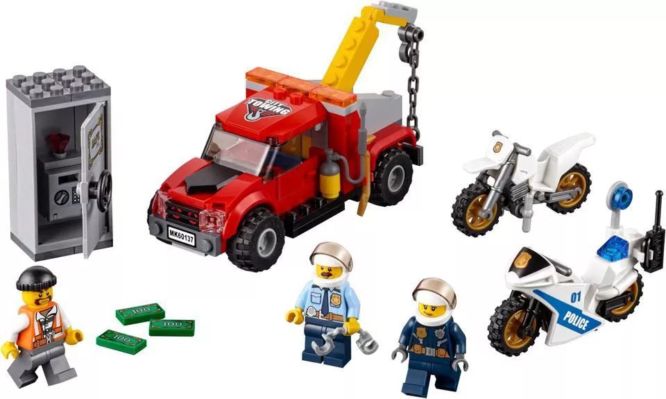 LEGO® 60137 City Tow Truck Trouble - Bajba került vontató - 5