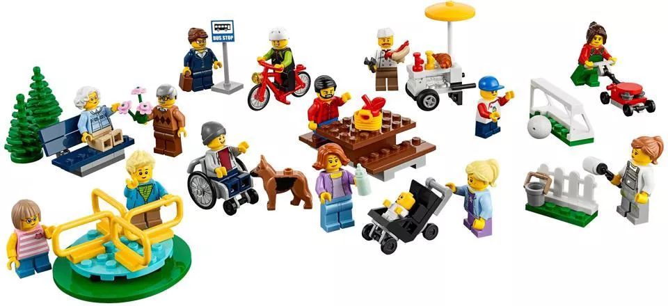 LEGO® 60134 City Fun in the park - Móka a parkban (figuracsomag) - 2