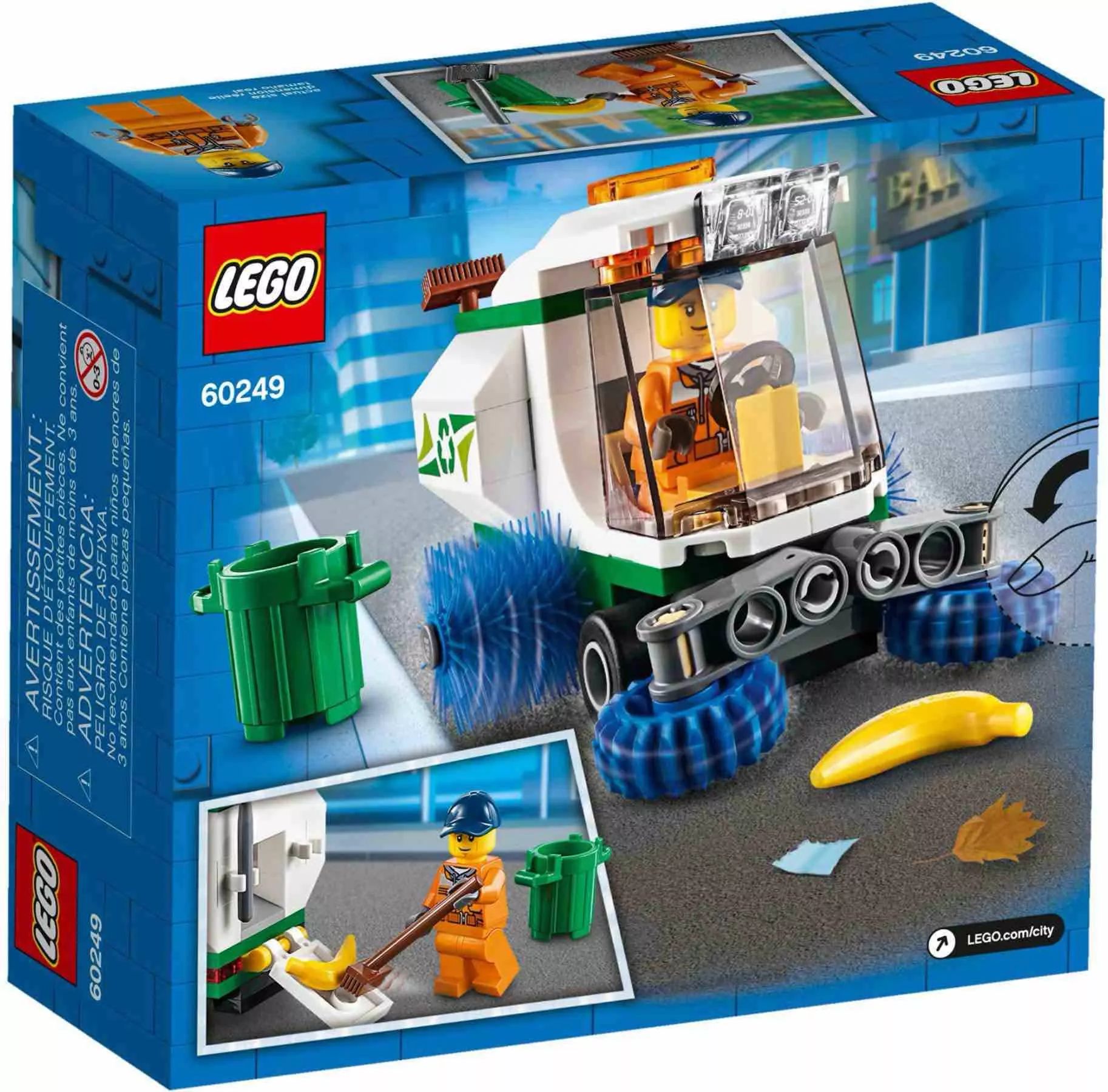 LEGO® 60249 City Street Sweeper - Utcaseprő gép  - 6