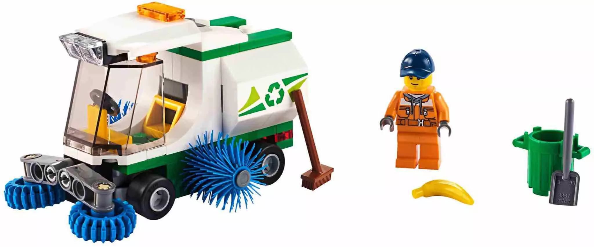 LEGO® 60249 City Street Sweeper - Utcaseprő gép  - 4