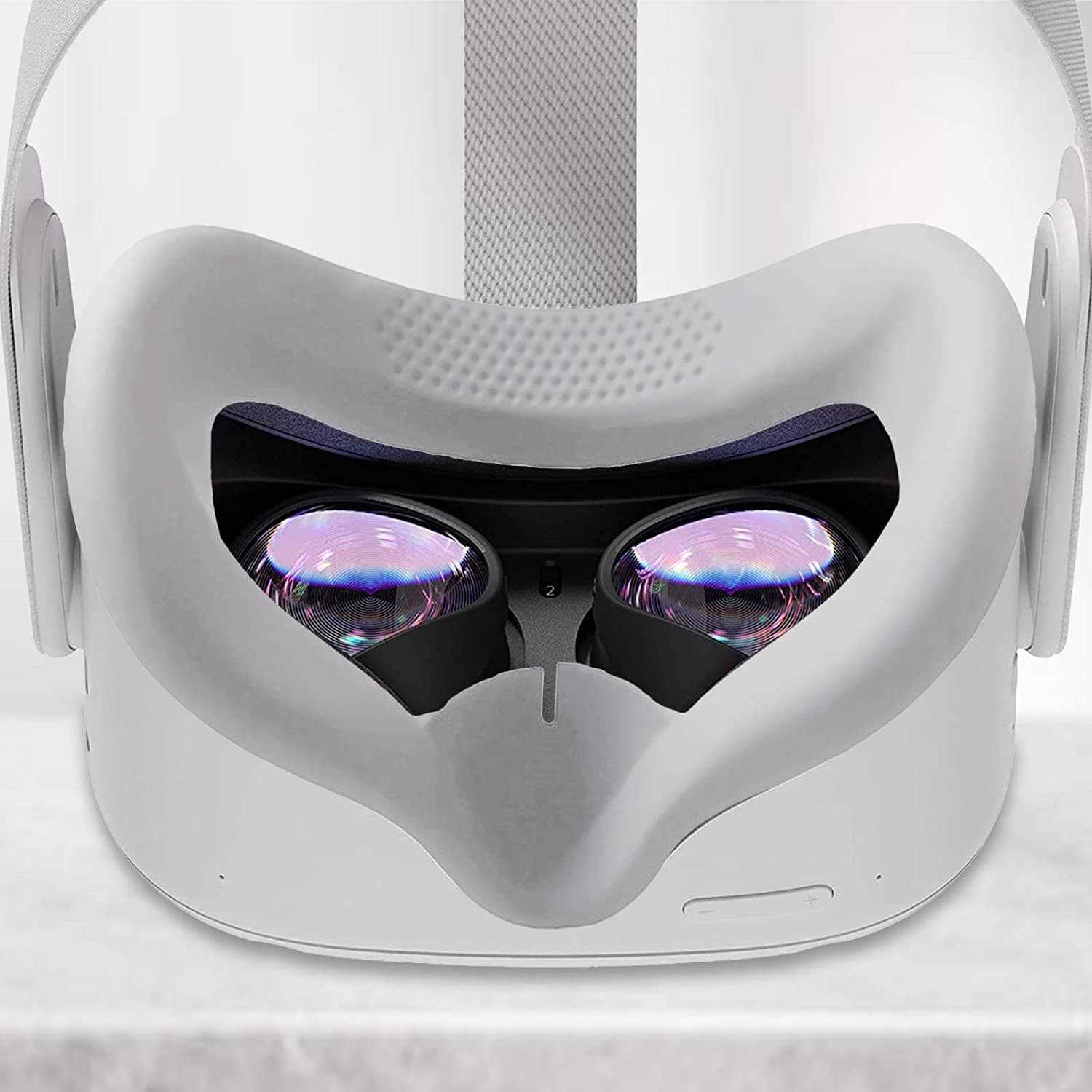VR szilikon kiegészítő szett - Meta Oculus Quest 2 - fehér - 3